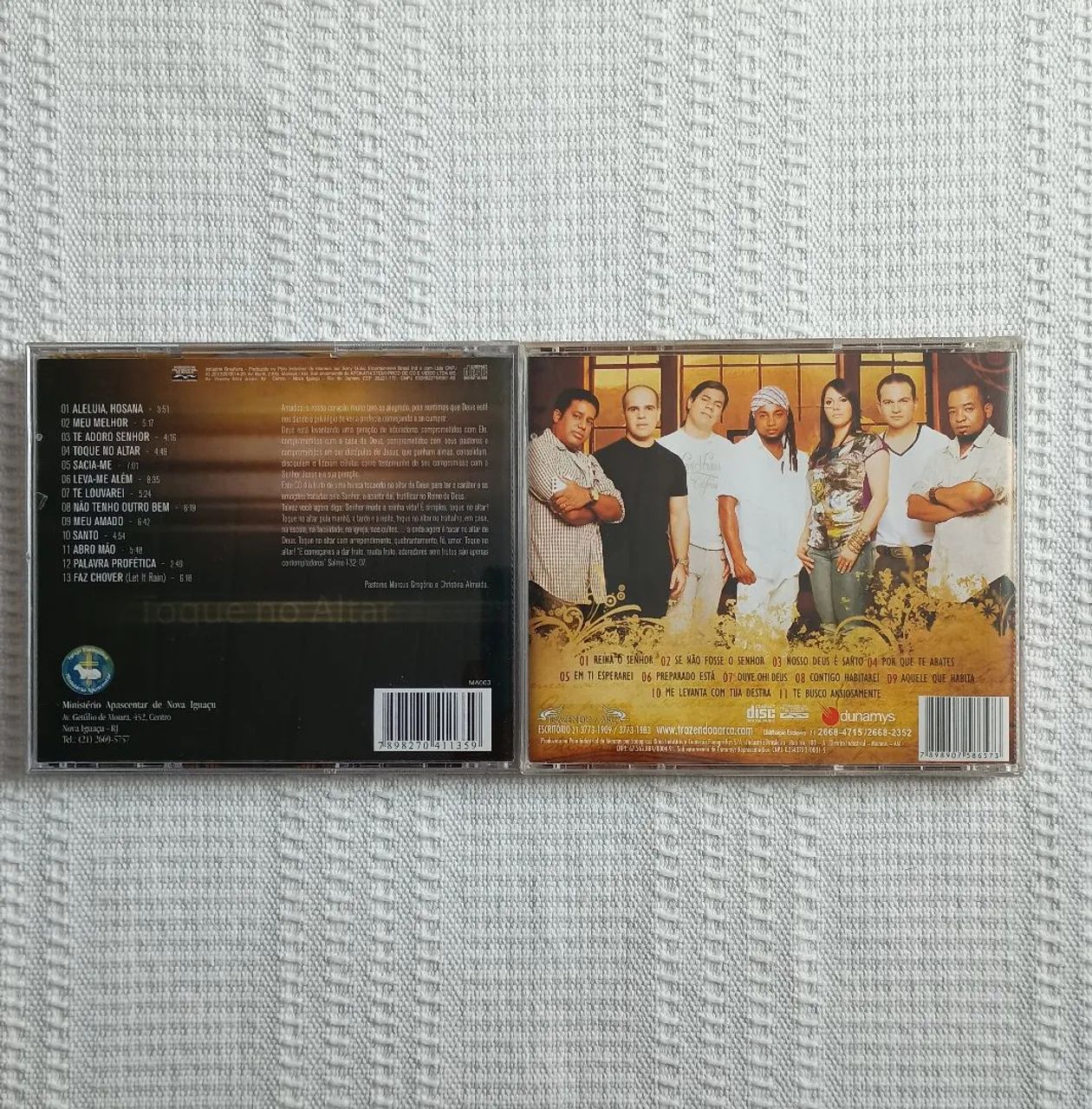 2 CD'S: Toque no Altar e Trazendo a Arca  - Foto 2