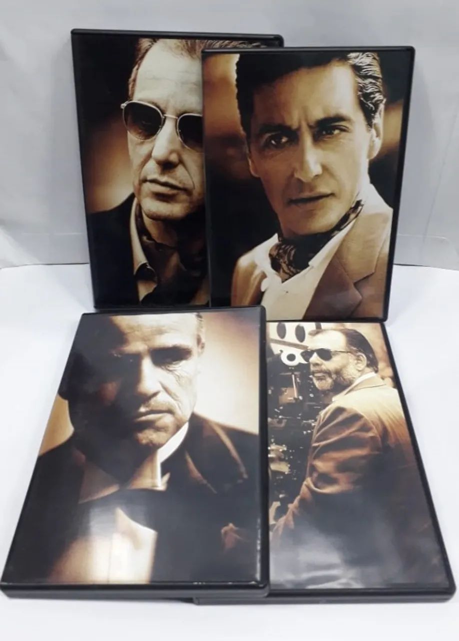 DVD Box O Poderoso Chefão Edição Especial 30 Anos 5 DVD Tenha Os Clássicos Em Casa