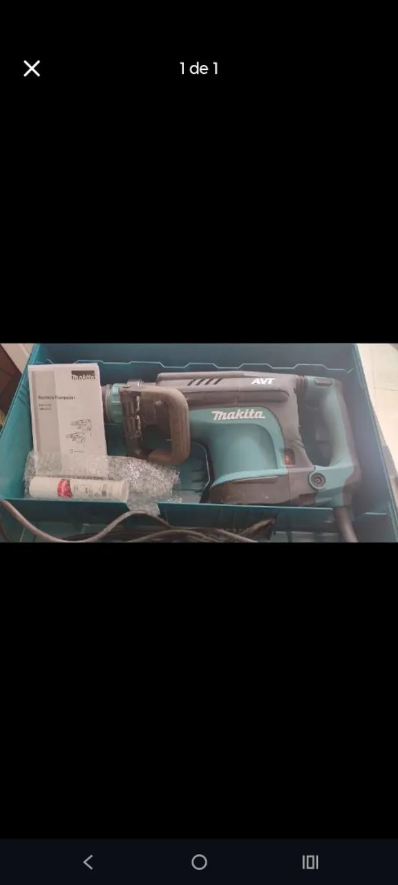 Martelo Demolidor Makita AVT 10kilos vendo ou troco