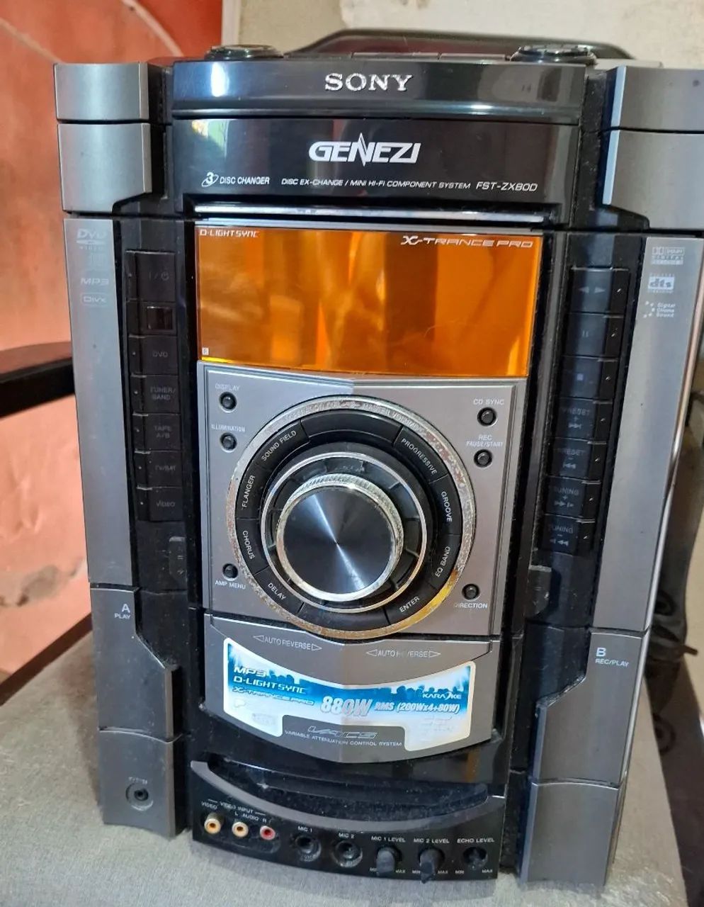 CENTRAL SONY ZX80D | 880W FAVOR LER DESCRIÇÃO DO ANÚNCIO