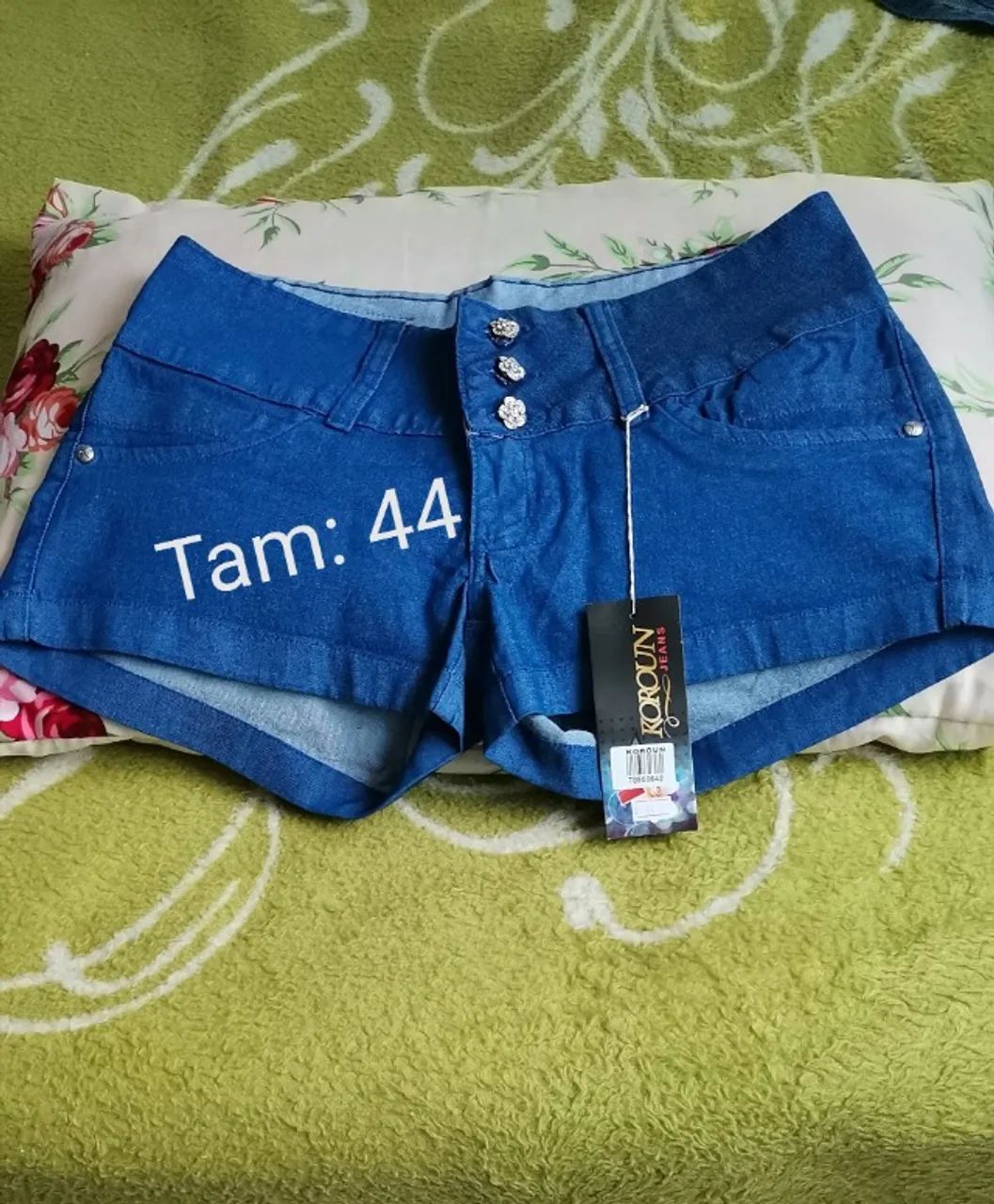 Lote Shorts Feminino c/ 5 peças Ref. 12 - Foto 2