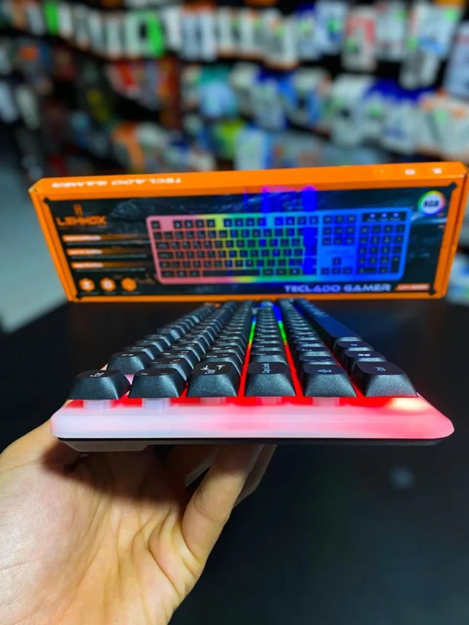 TECLADO GAMER RGB LEHMOX LEY-2088 - Foto 4