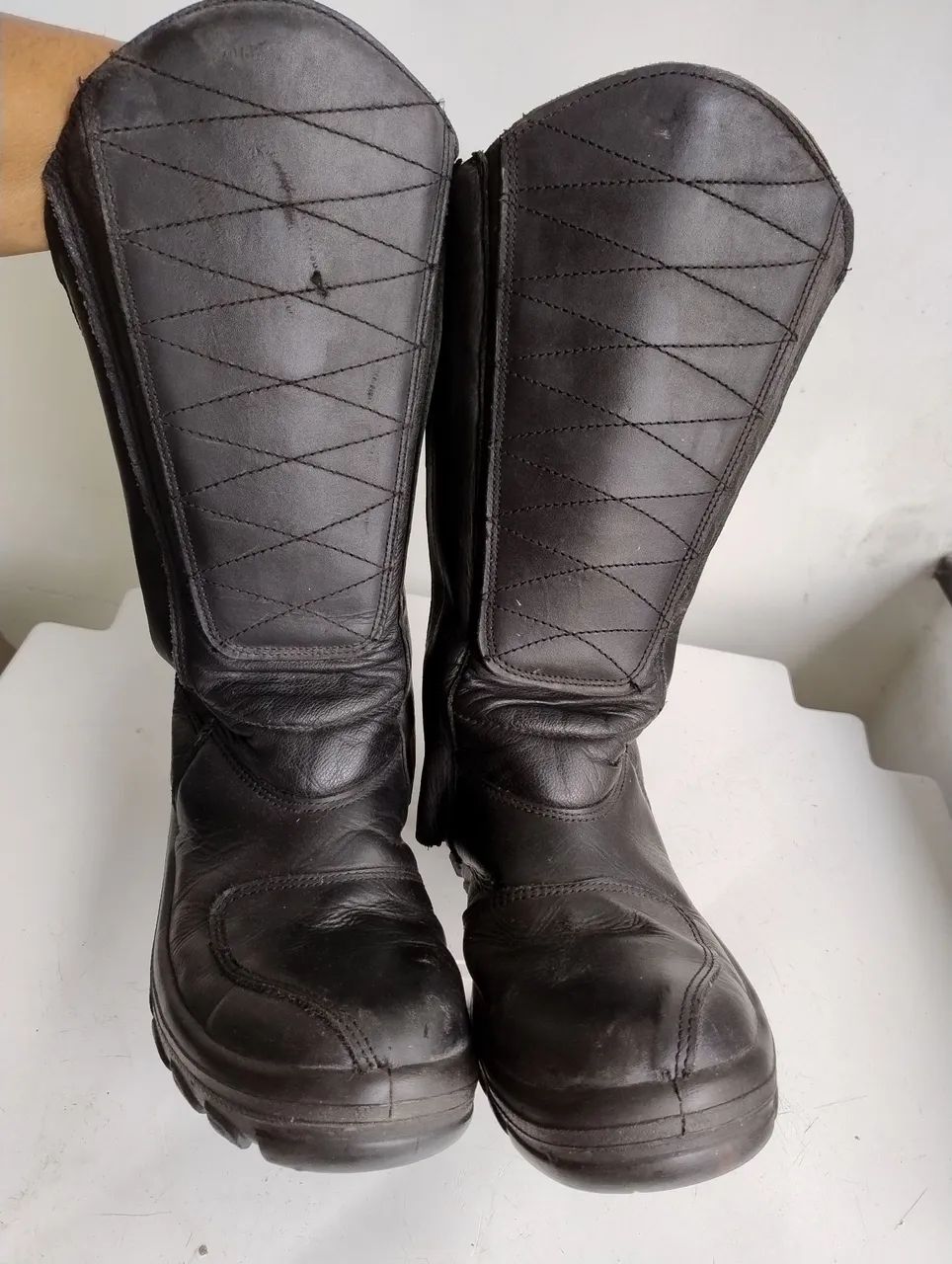 Botas de Segurança em Couro - Tamanho 41 - Foto 2