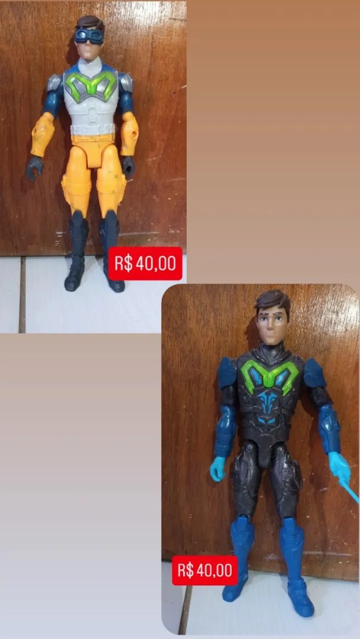 Bonecos Max Steel - Coleção