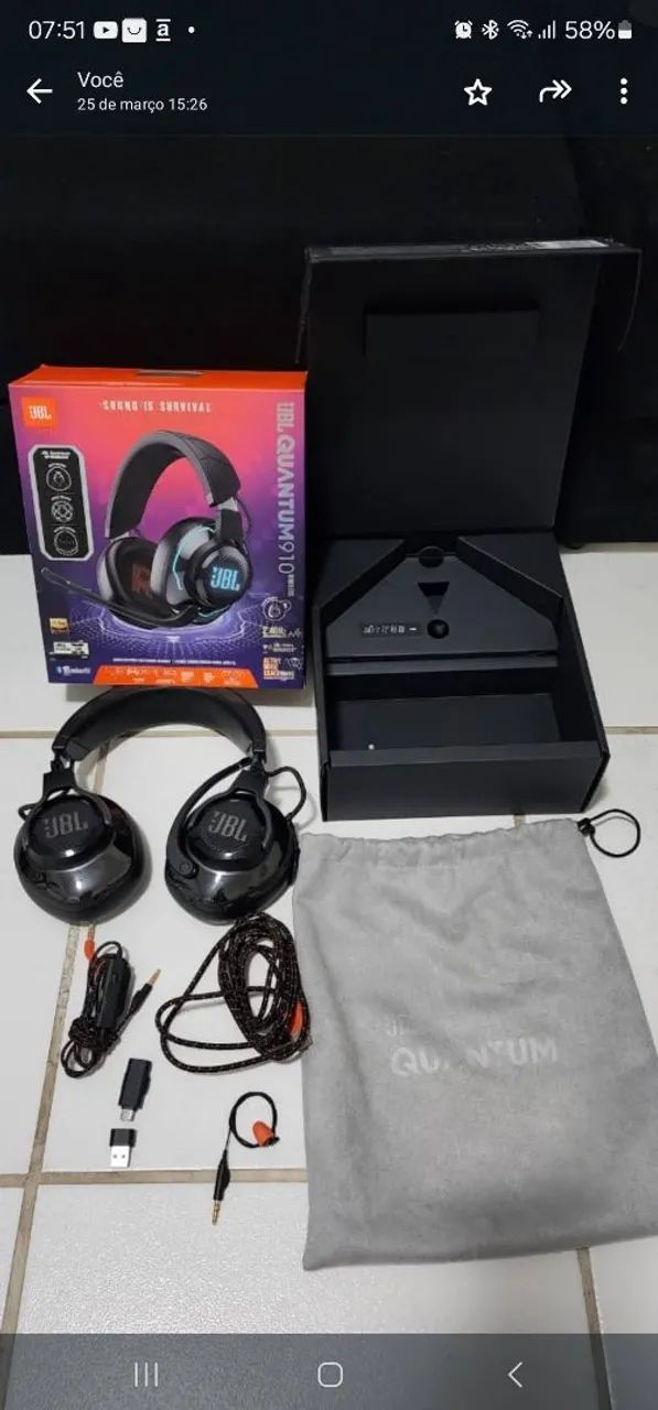 Headset Gamer JBL Quantum 910 Wireless64313242364673121