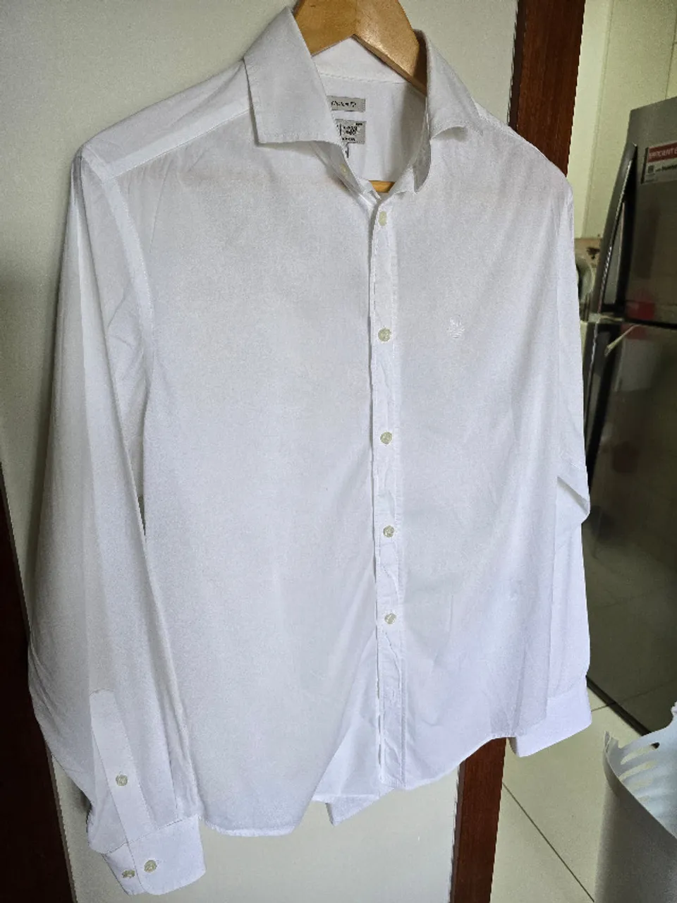 Camisa Masculina Armani Exchange Branca - P - Excelente