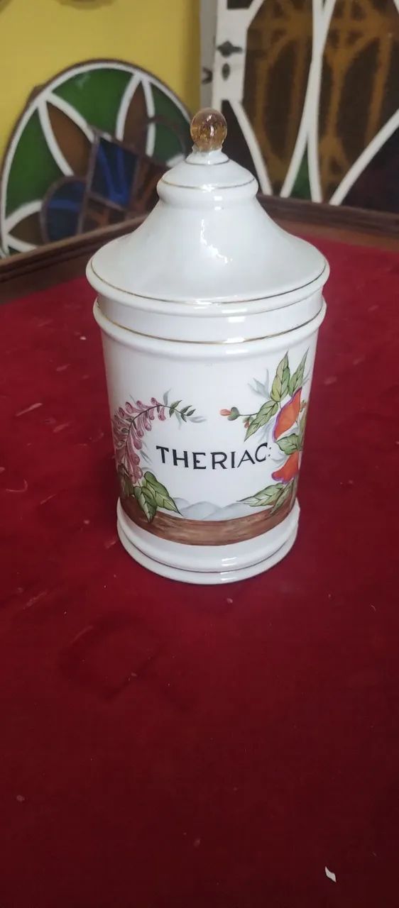 Pote de farmácia sec XIX 