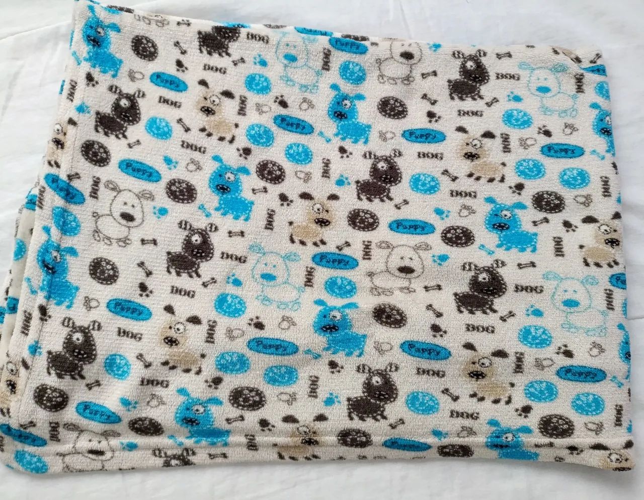 Manta de Bebê com Estampa de Cachorrinhos Petit - Foto 2