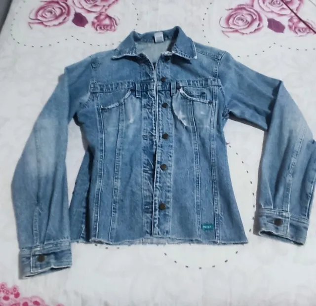 Jaqueta Jeans Mg2 38 Feminino