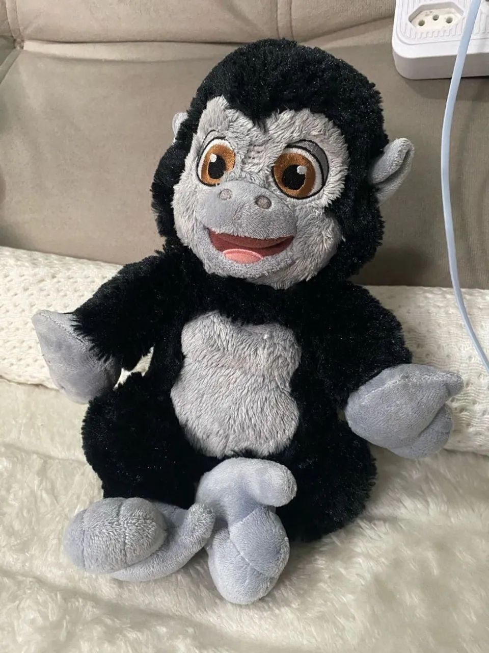 Pelúcia Macaca - Gorila - 30cm - Foto 4