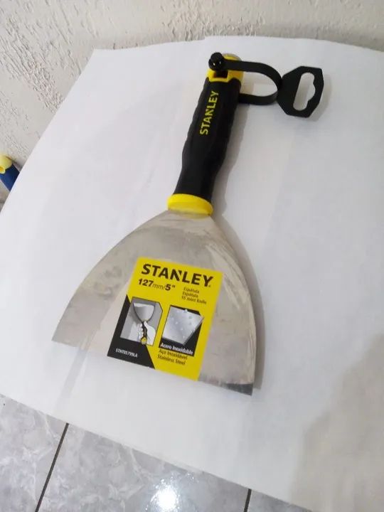 Espátula Stanley 127mm - Nova - Foto 2