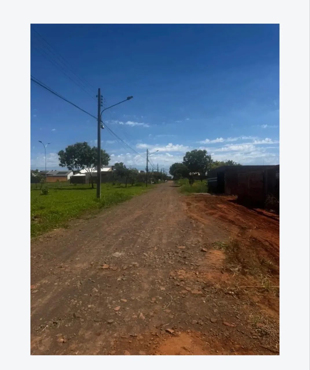 Terreno murado com portão em frente à praça - 250m2 - Foto 4