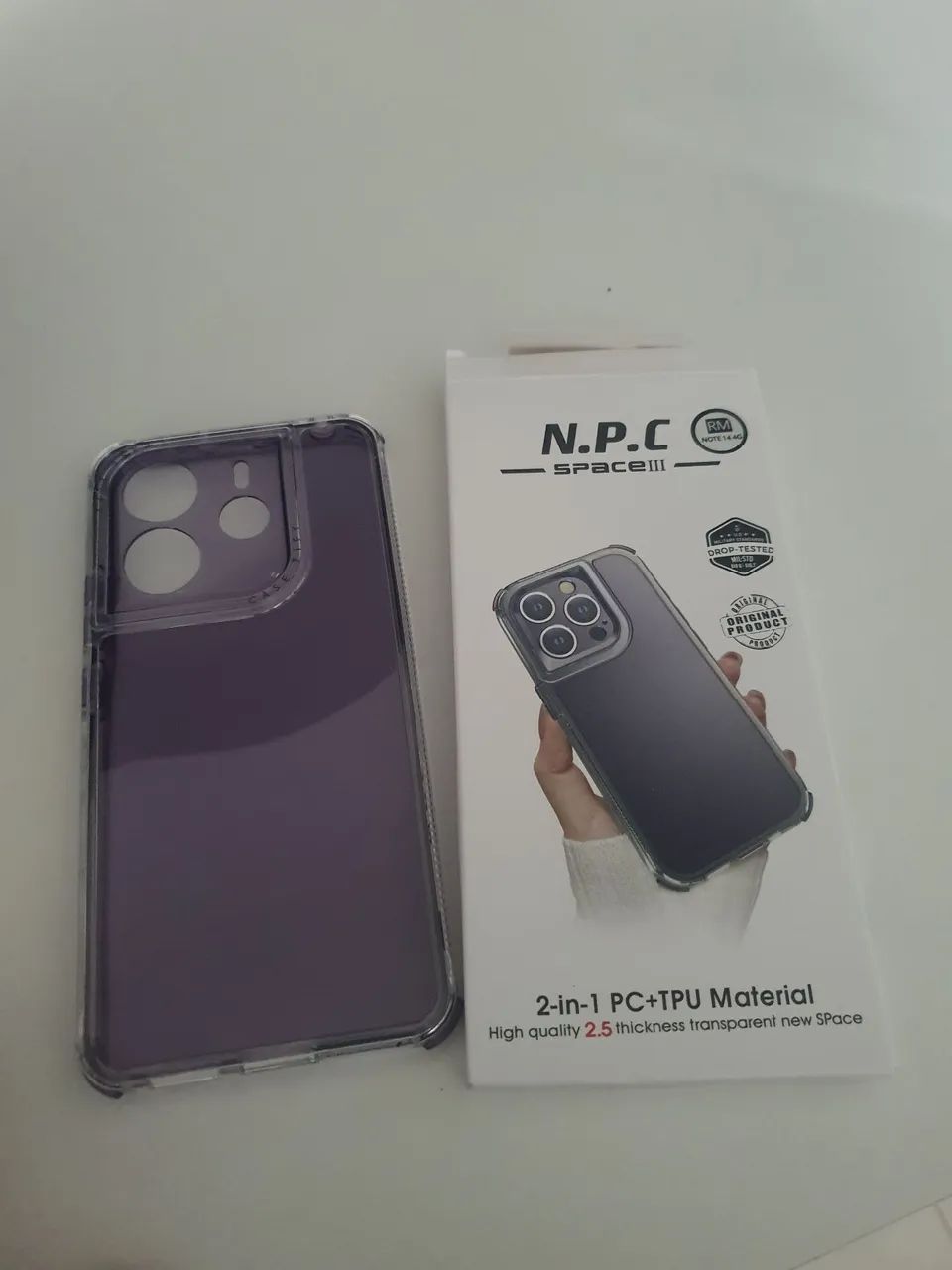 Capa ROXA N.P.C Space III Redmi Note 14