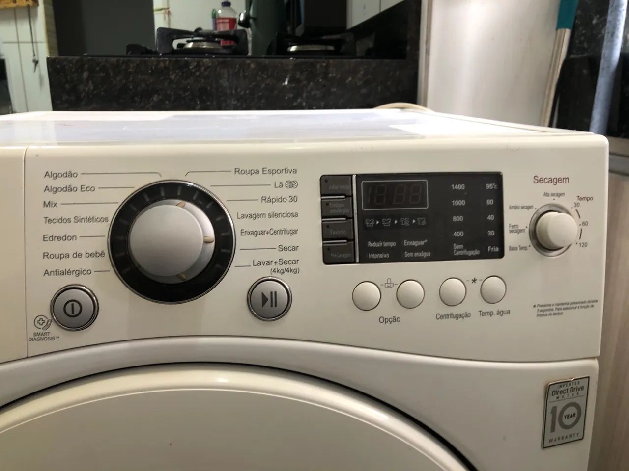 Máquina de Lavar LG 8,5kg Direct Drive - Foto 3