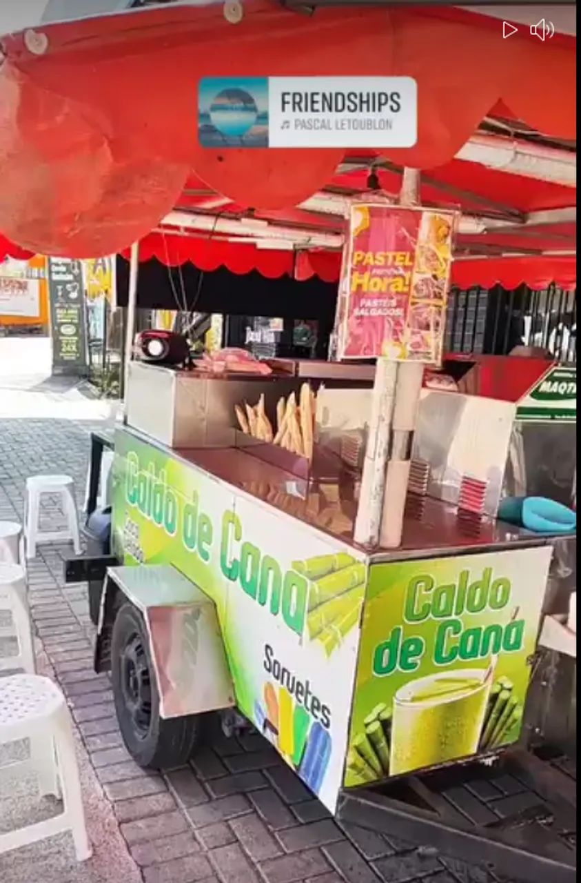 carretinha caldo de cana completa