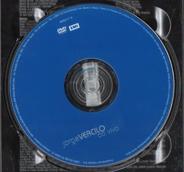 Dvd Jorge Vercilo - Ao Vivo - Foto 3
