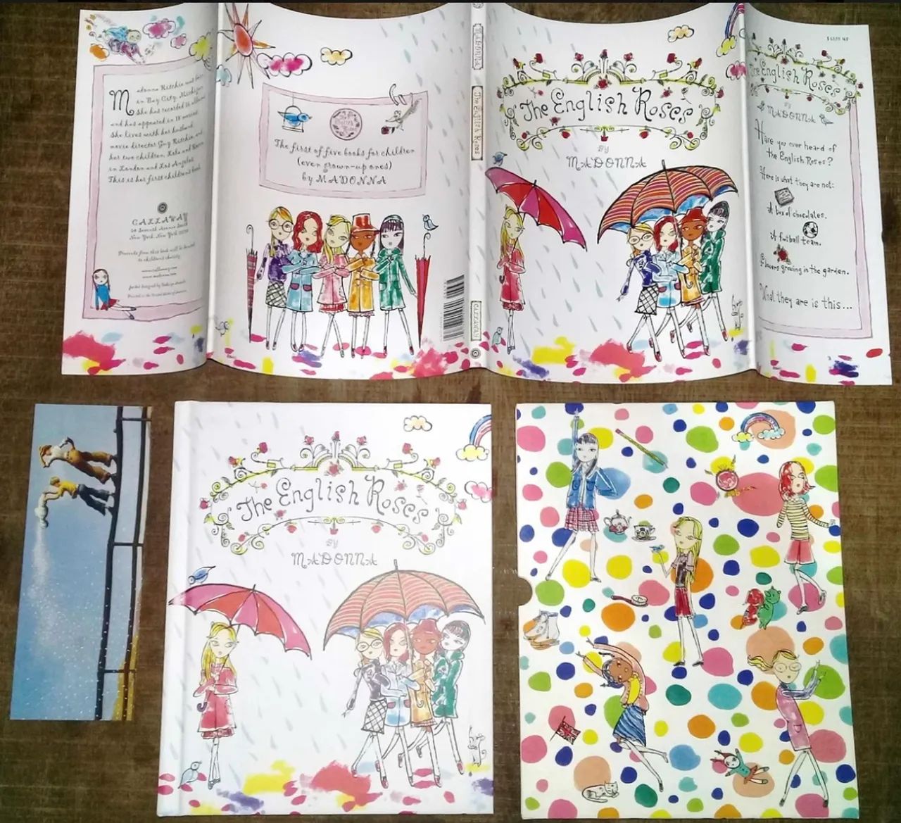 Madonna Livro Importado - The English Roses - 1a Edição Completa