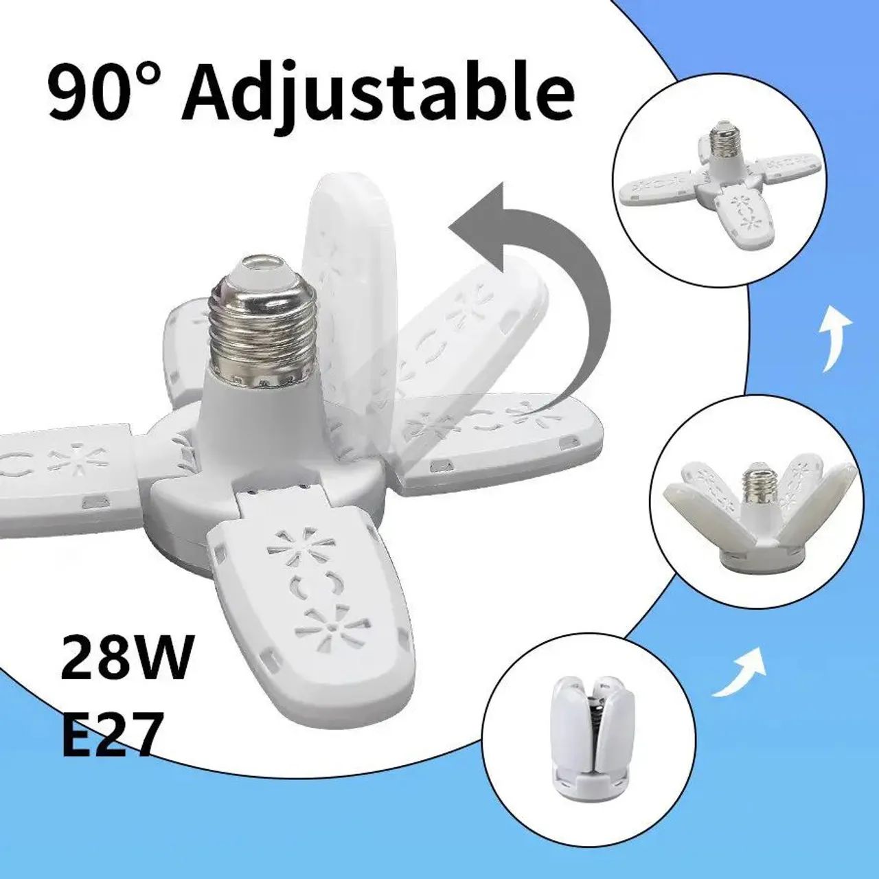 Lâmpada Led modelo ventilador - Foto 5