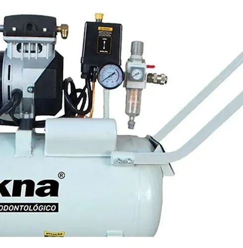Compressor De Ar Odontológico 6,4 Pés 24l Cpsd7040 Tekna Cor Branco Fase elétrica Monofási - Foto 3