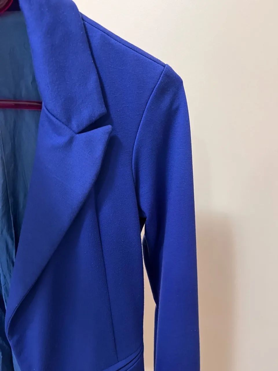 Blazer azul unissex P/36 - Foto 2