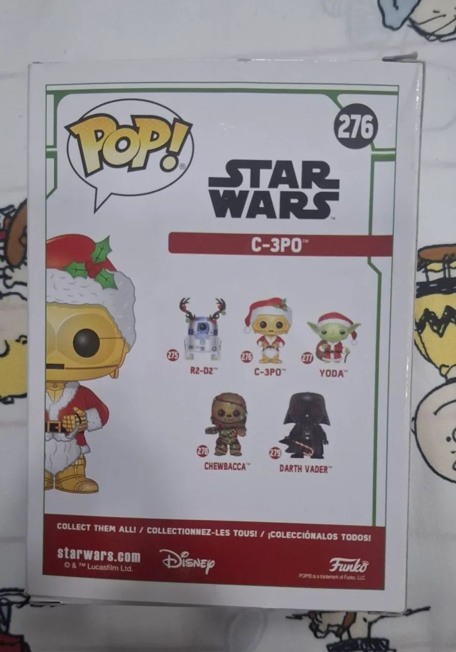 C-3PO Funko Pop Star Wars 276 Natal - Foto 3