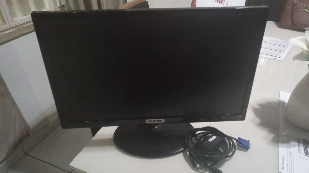 Pra Vender Hoje Monitor Led 23'' Full Hd Positivo Hdmi Bivolt
