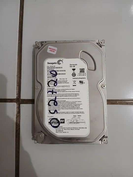 HD Seagate Barracuda 500GB