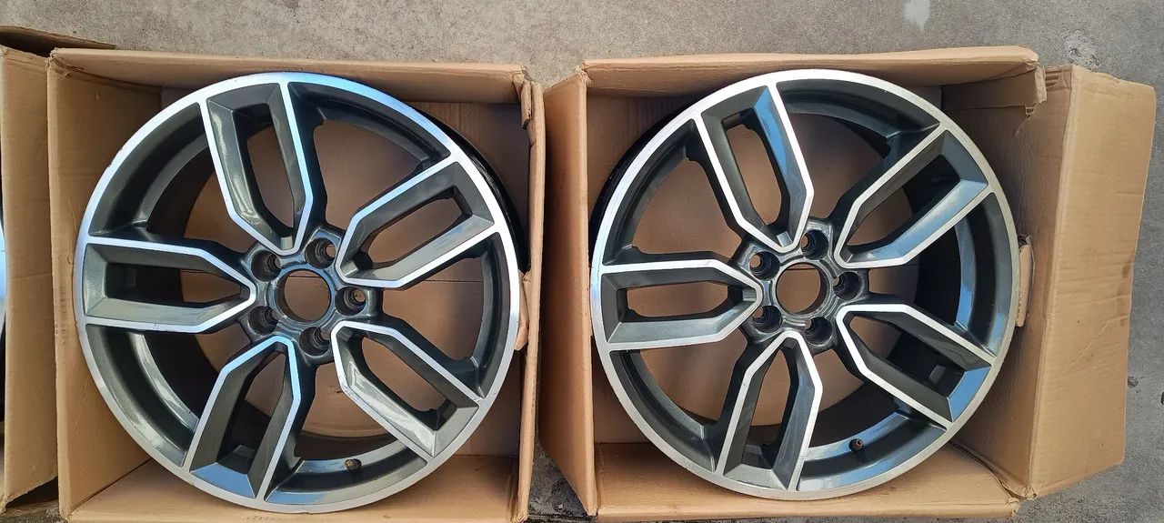 Rodas 17 Audi 5x100 Perfeitas - Foto 2