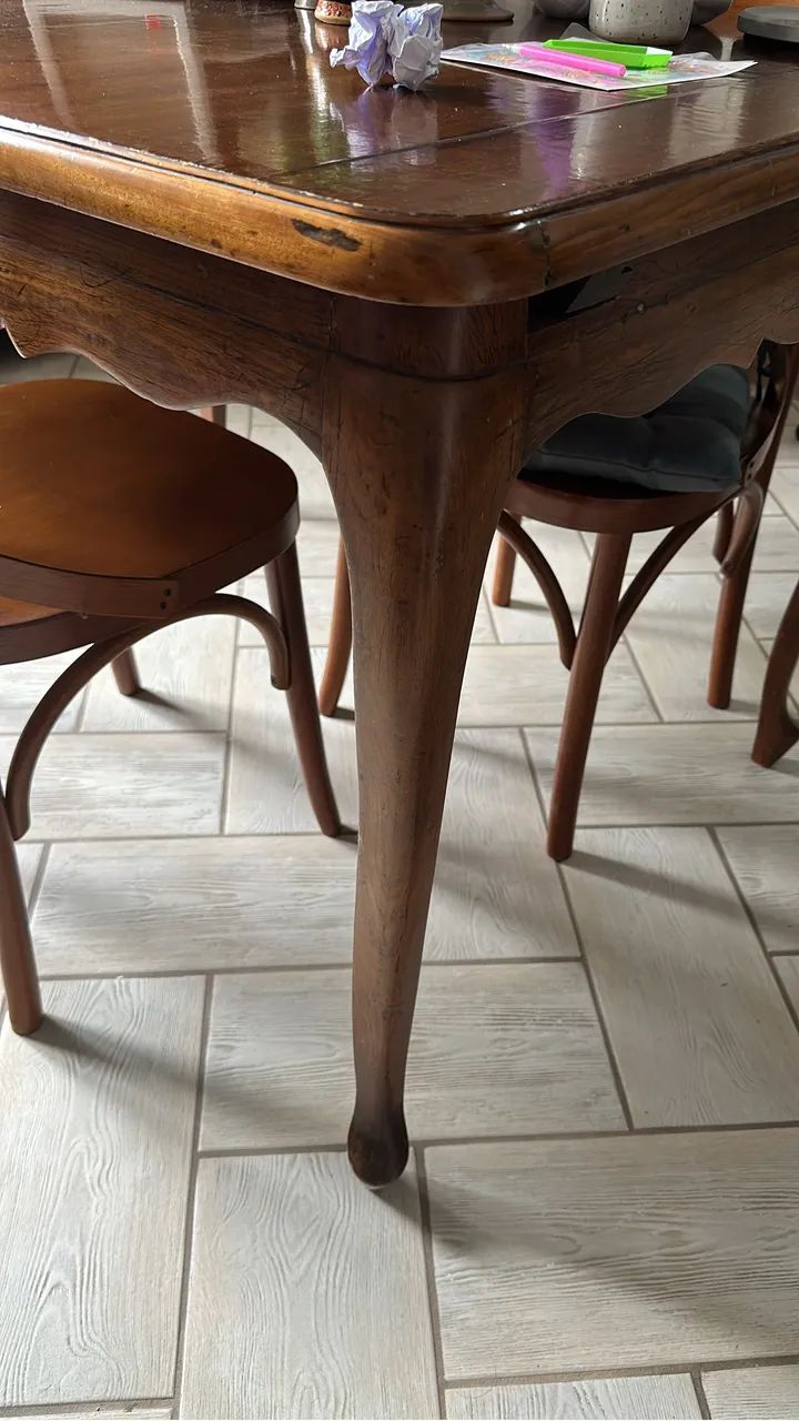 Mesa madeira maciça - Antiguidade64221281207426121