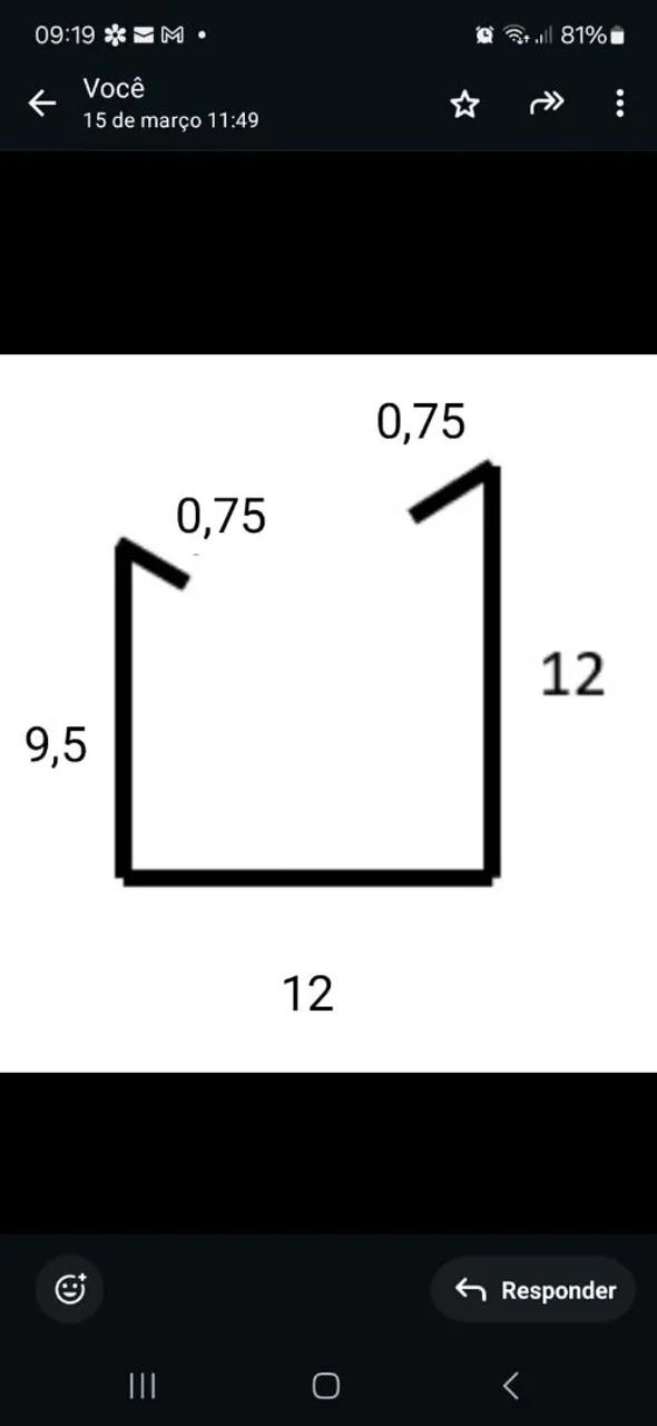Calha e Rufo galvalume Sob Medida para sua residência ou galpão  - Foto 3