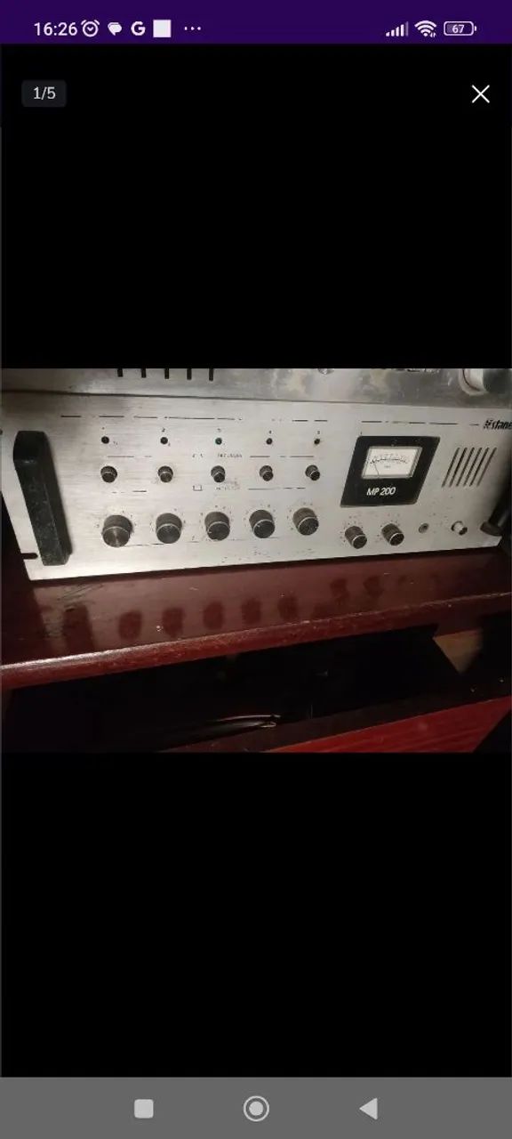 Amplificador Staner MP200