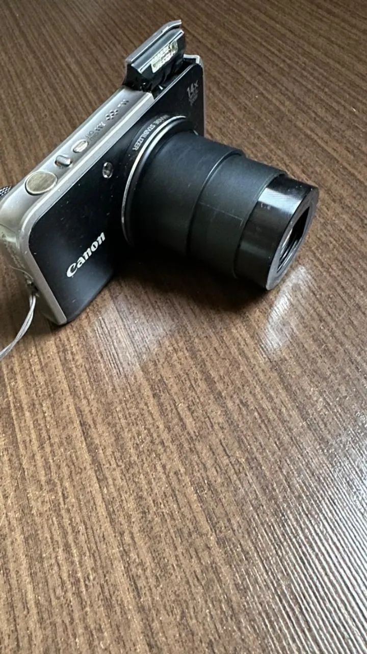 Canon Powershot Sx210 Is 14,1 Mp Com Zoom Ótico - Raridade!  - Foto 4