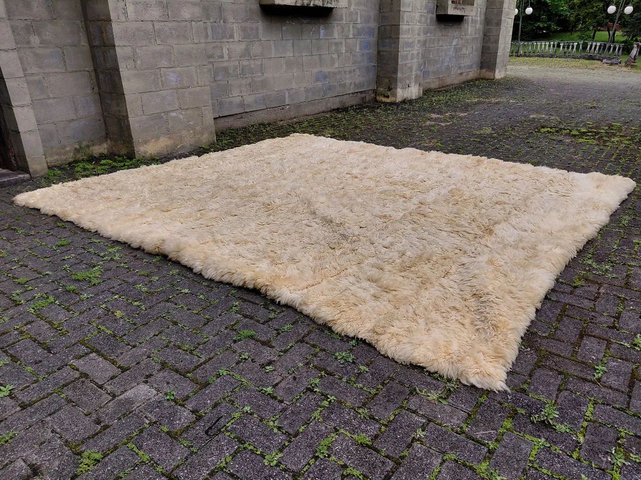 Tapete Pelee de Carneiro Legítimo Original - 3 metros por 3.90 - Foto 2