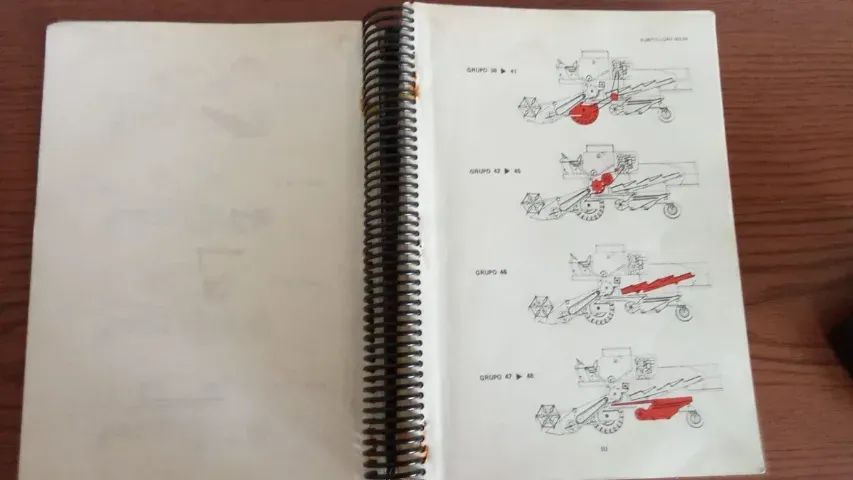 Catalogo de Peças Colheitadeiras New Holland 4040 - Foto 2