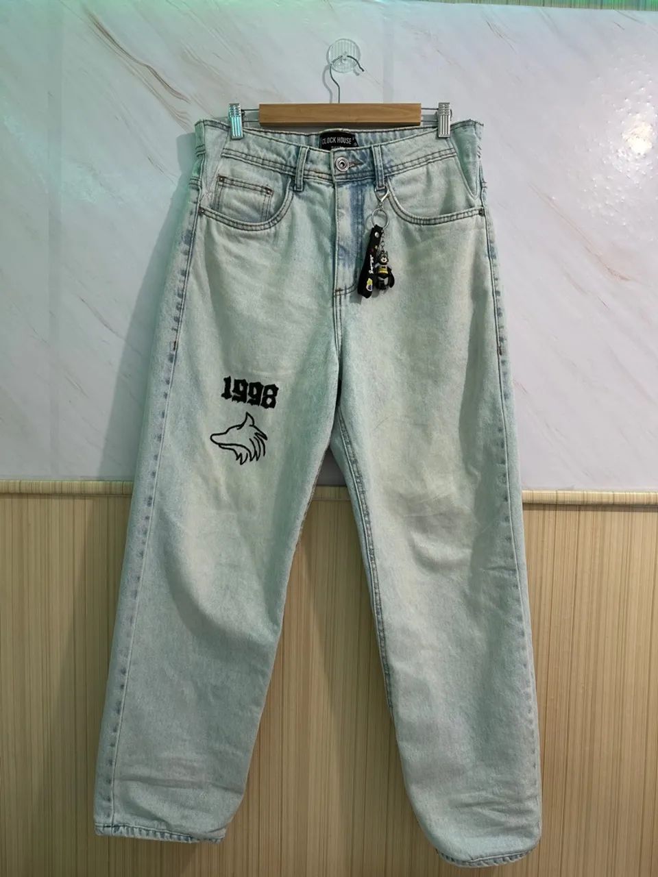 calça baggy jeans 