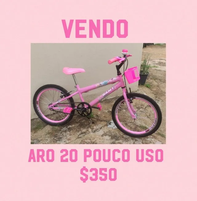 Bicicleta aro 20 feminina