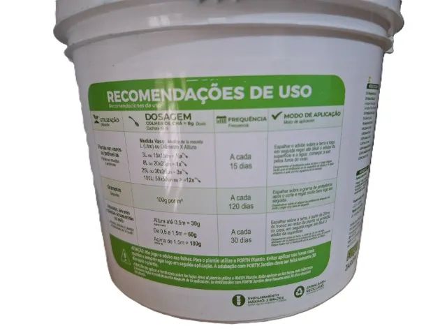 Fertilizante Uso Geral Mineral Sólido 3kg Forth - Foto 2