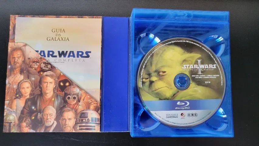 Box Blu-Ray Colecao Star Wars a Saga Completa em Digistack com 9 Discos + 1 livro - Foto 5