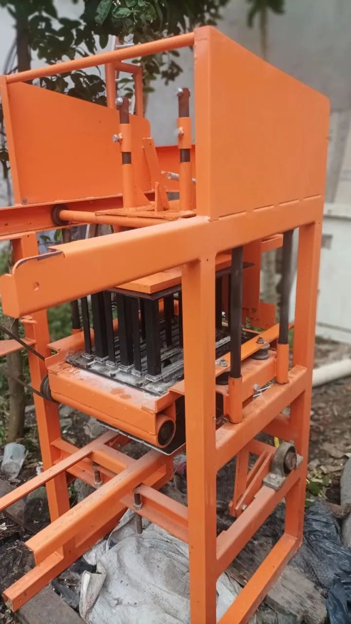 Máquina de bloco de concreto e peive  - Foto 3