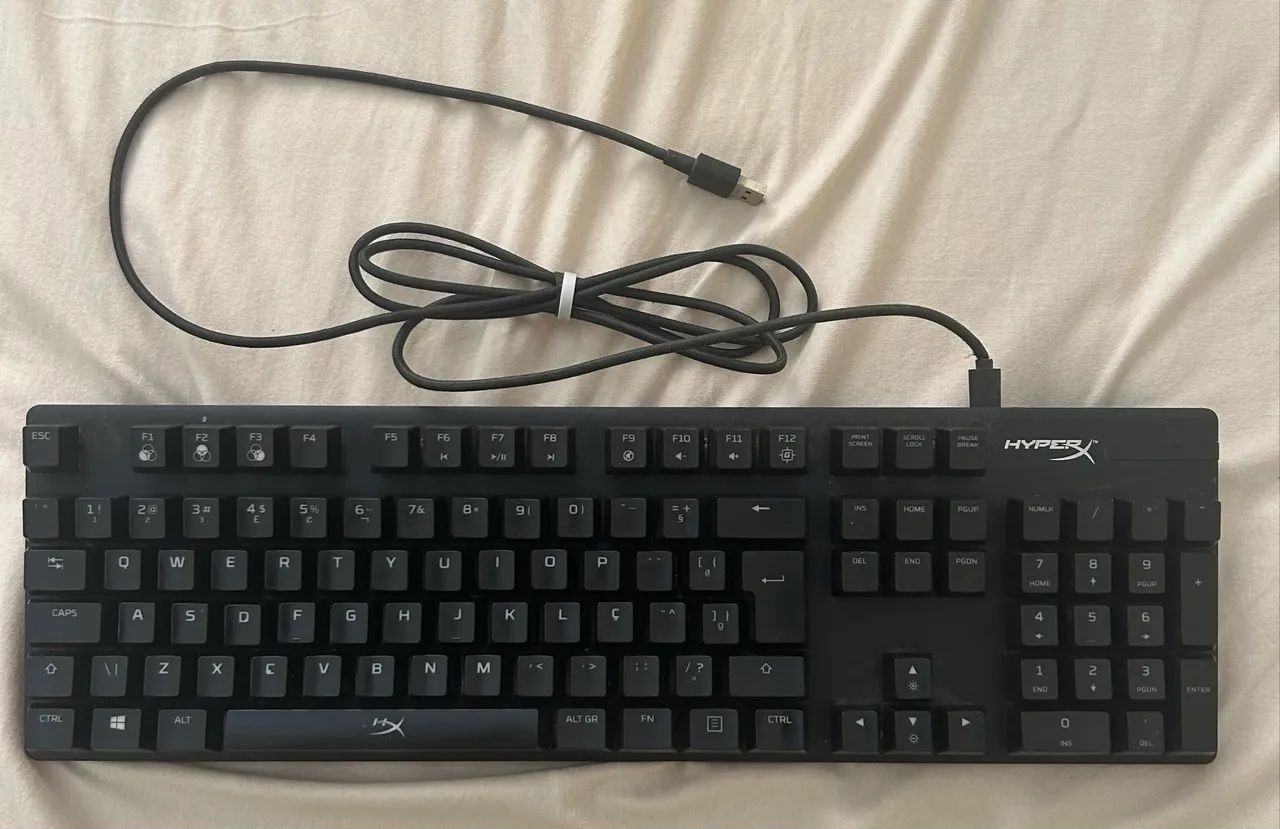 Teclado Gamer Hyperx Alloy - Não aceito trocas 