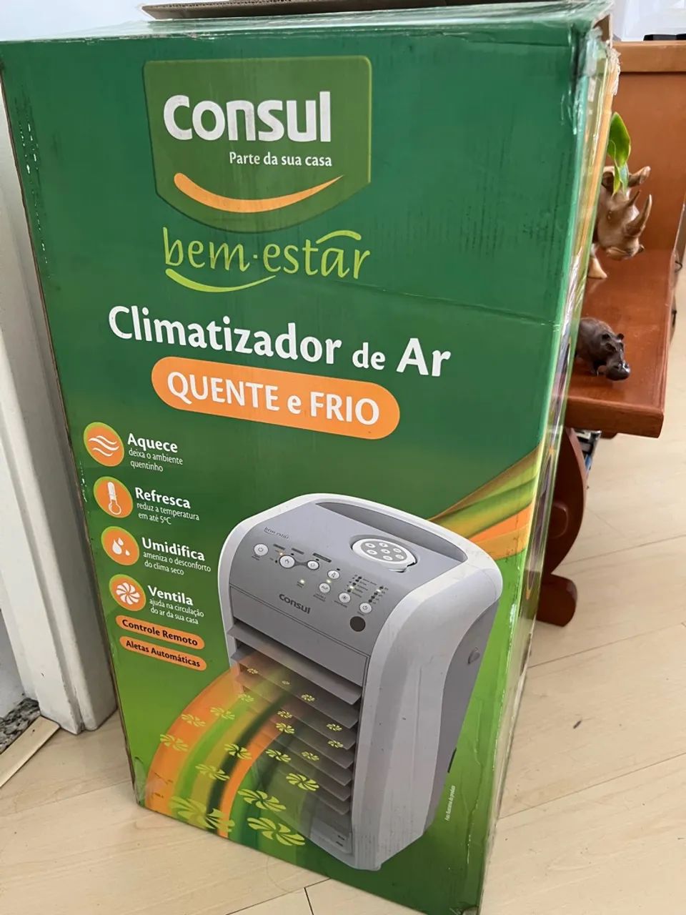 Ventilador, aquecedor e umidificador 