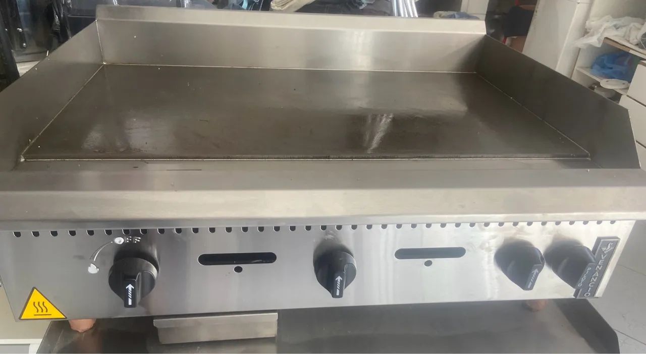 Bifeteira Chapa A Gás Lanche Venâncio Inox 90cm Linha Prime - Foto 2