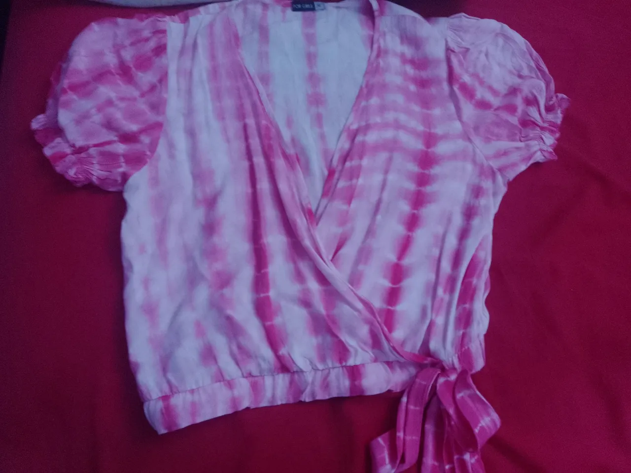 Blusa Tie Dye Rosa