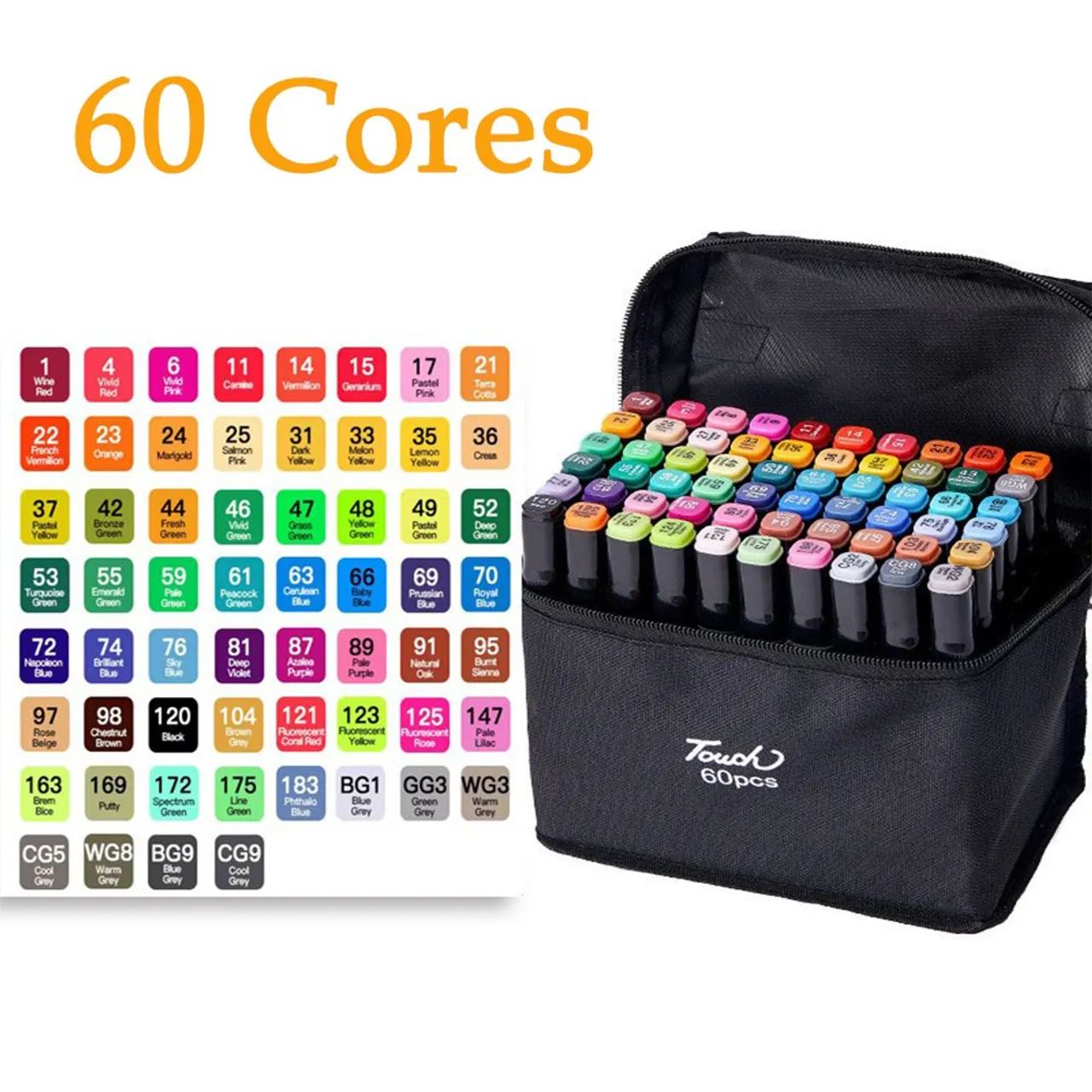 Canetas Marcadoras Touch 36 Cores - Novo - Foto 3