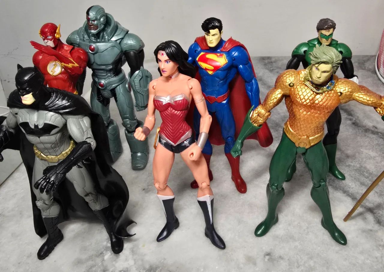 Liga da justiça 15cm bootleg 