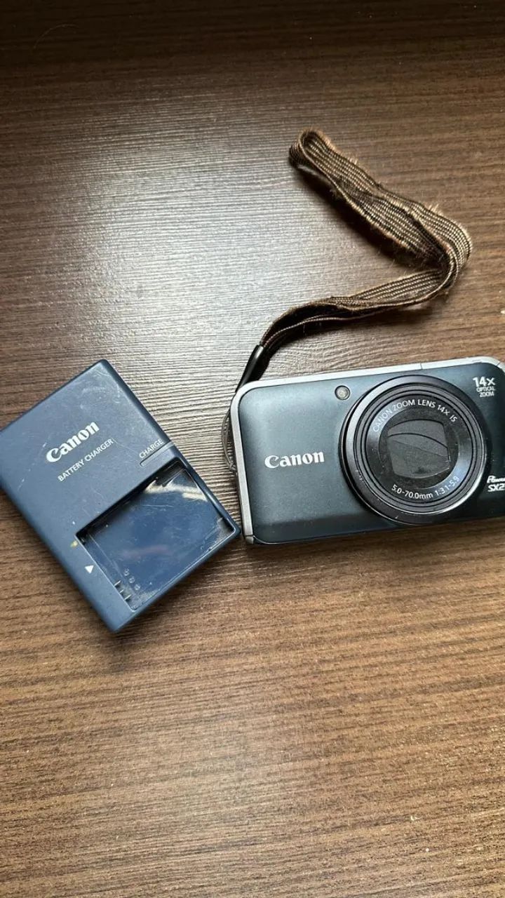 Canon Powershot Sx210 Is 14,1 Mp Com Zoom Ótico - Raridade! 