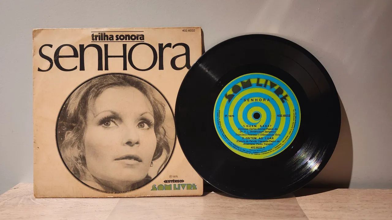 Novela Senhora 1975 - Disco de vinil - LP - Foto 3