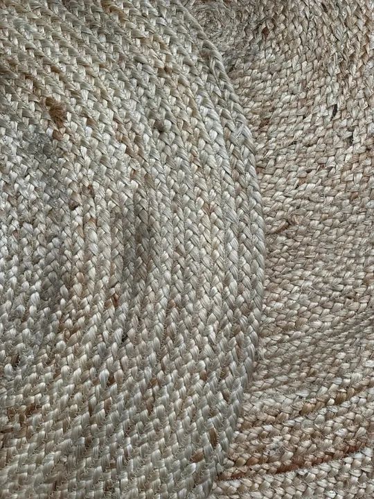Conjunto de tapetes redondos em fibra natural  - Foto 3
