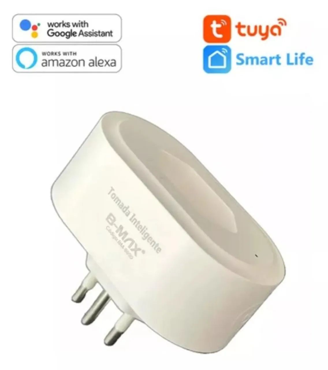 Tomada Inteligente Wireless App Wifi Bmax Bm-8690 Google Home Alexa - Foto 2