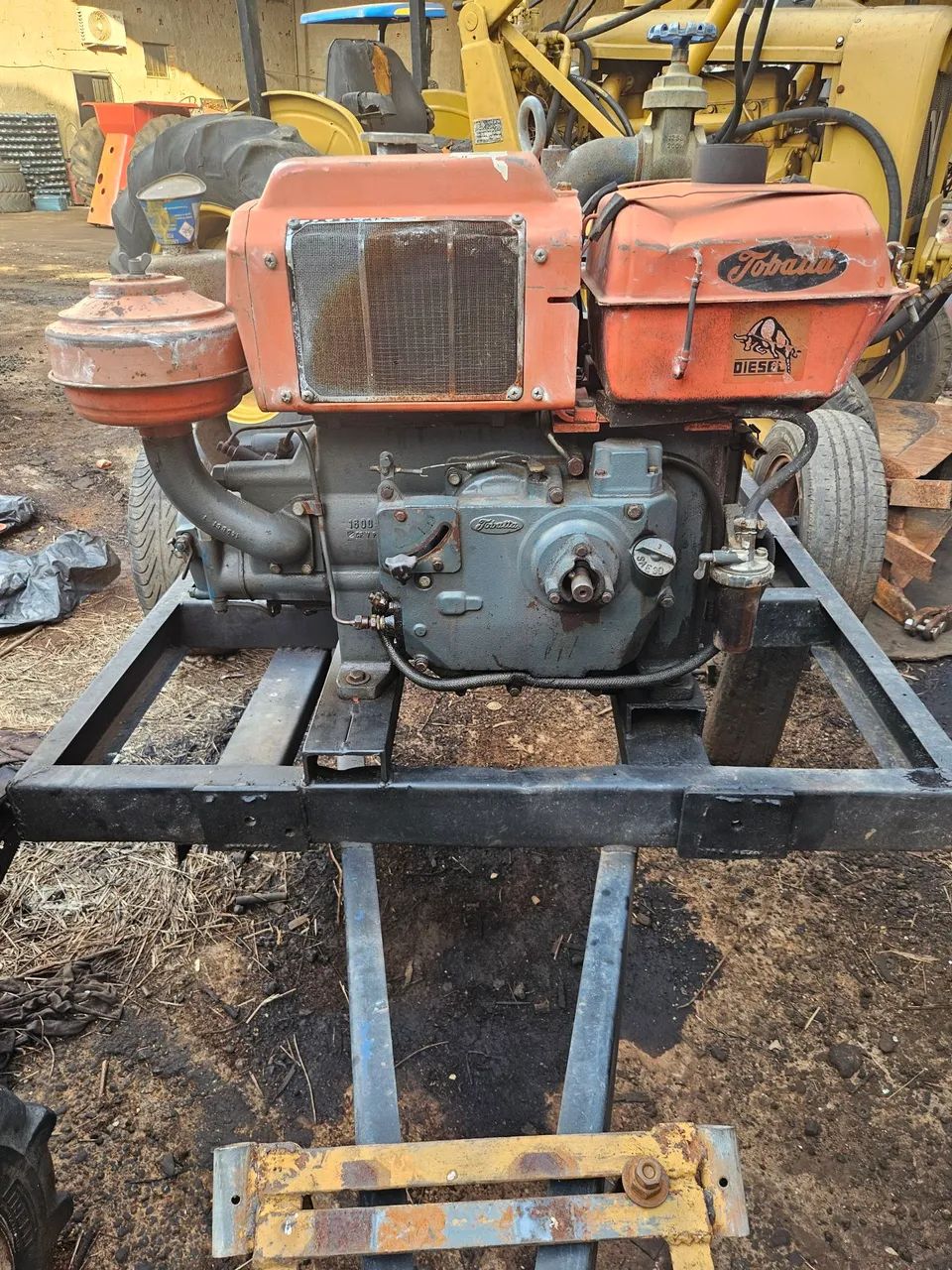 Bomba irrigação com motor tobatta 18cv - Foto 4